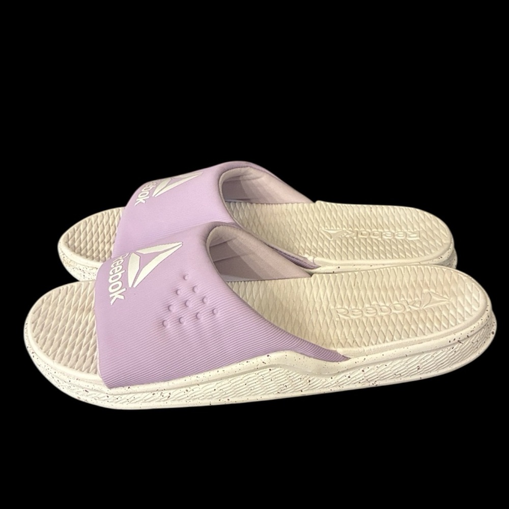 Reebok Women's Lavender Slide Sandals